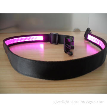 LED Reflective Elastic Waist Belt for Biker